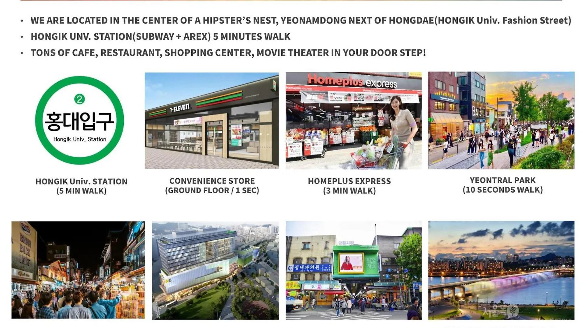 Fb Tailored Service Home Near Hongik Univ Station Seoul 0*,